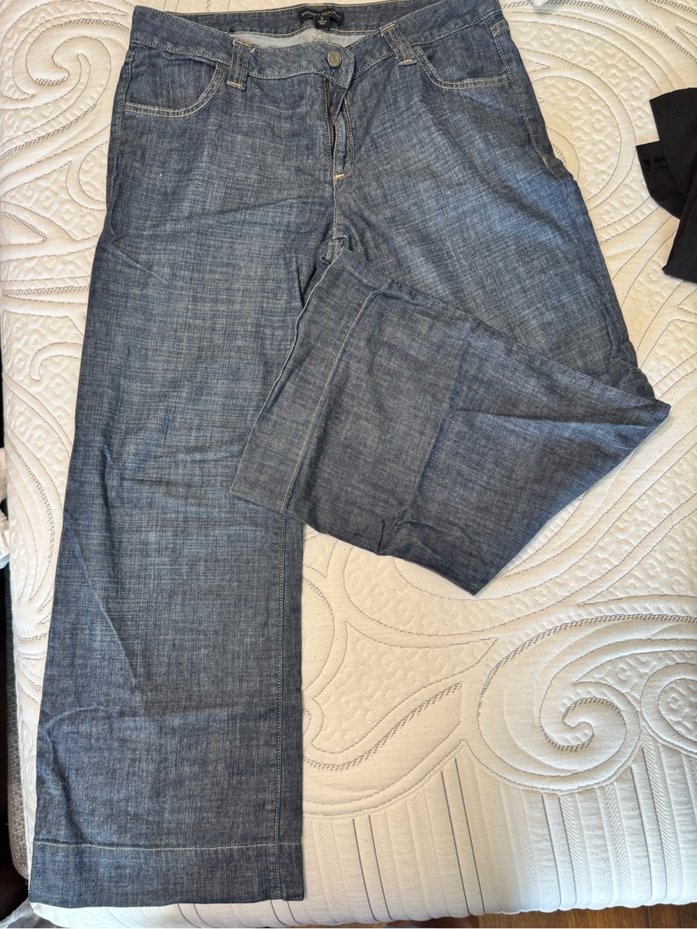 Banana Republic Women’s Dark Blue Relaxed Jeans
